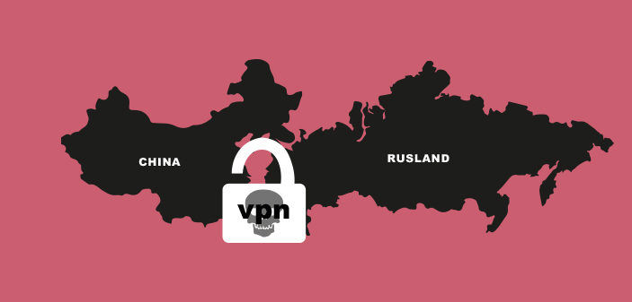 中国和俄罗斯VPN禁令